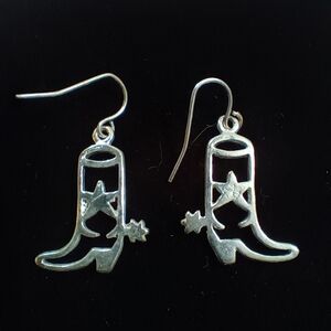 Final Price! Lone Star Boot earrings